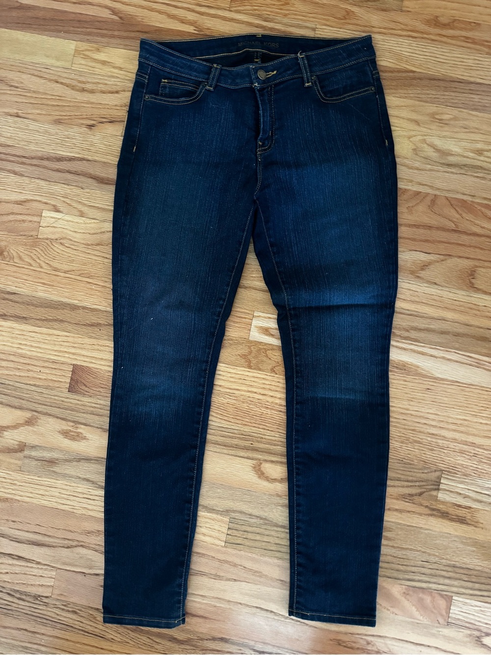 Michael Kors Dark Indigo Skinny Jeans